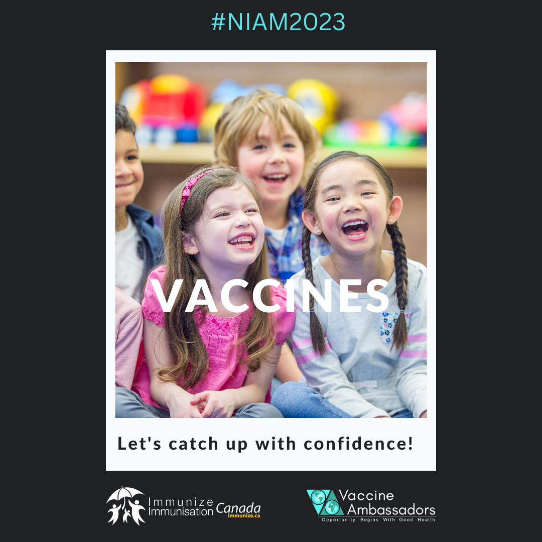 National Immunization Awareness Month Immunizecanada